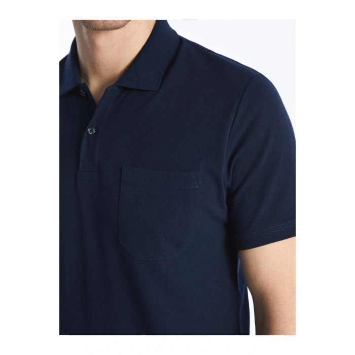 Polo Yaka Kısa Kollu Pike Erkek Tişört