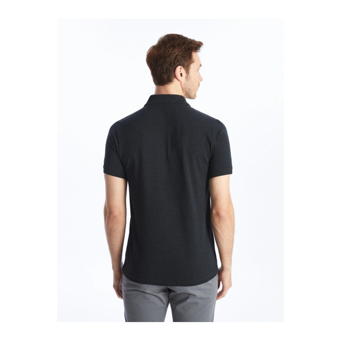 Polo Yaka Kısa Kollu Pike Erkek Tişört