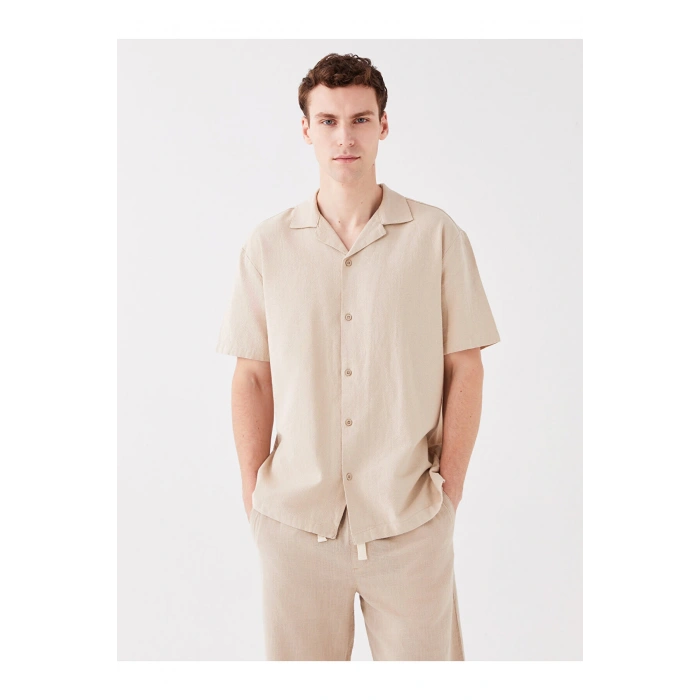Regular Fit Kısa Kollu Erkek Gömlek
