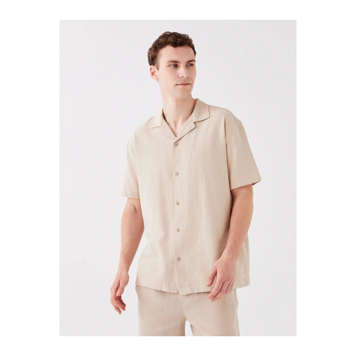 Regular Fit Kısa Kollu Erkek Gömlek