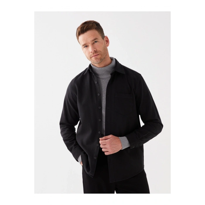 Regular Fit Uzun Kollu Erkek Gömlek