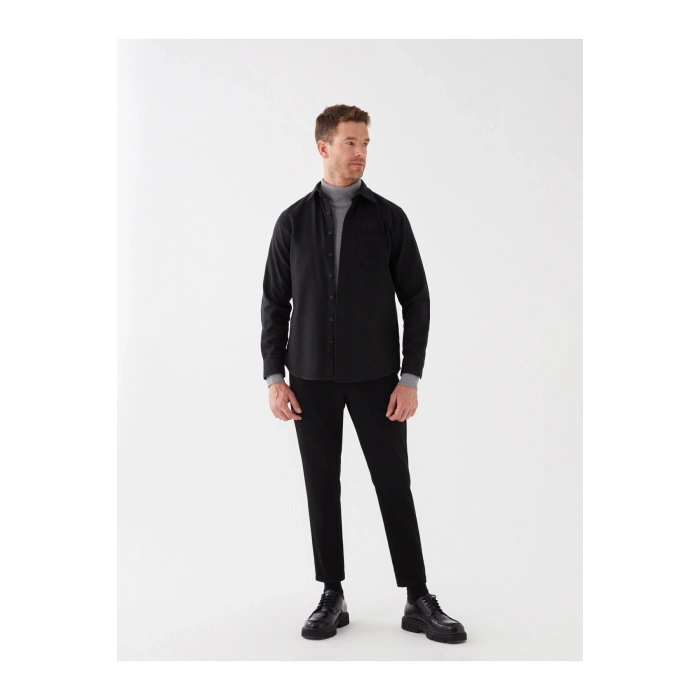 Regular Fit Uzun Kollu Erkek Gömlek
