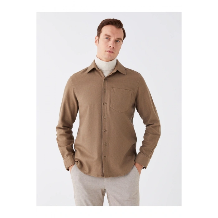 Regular Fit Uzun Kollu Erkek Gömlek