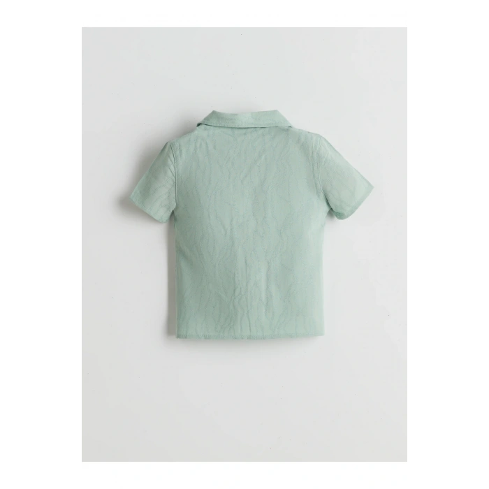 Resort Yaka Erkek Bebek Gömlek Ve Şort 2li