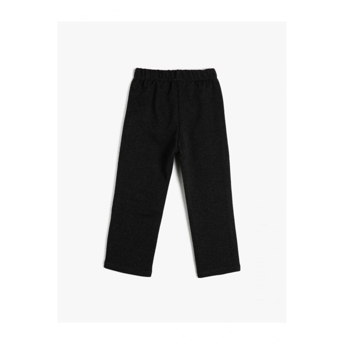 Siyah Erkek Çocuk Eşofman Altı