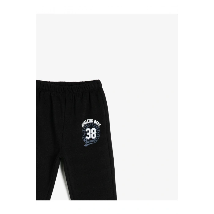 Siyah Erkek Çocuk Eşofman Altı