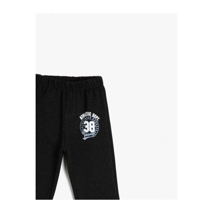 Siyah Erkek Çocuk Eşofman Altı