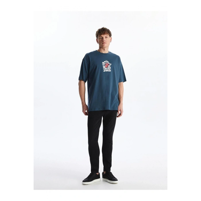 Siyah Rodeo 730 Havuç Kalıp Erkek Jean Pantolon