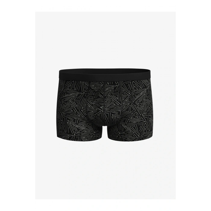 Siyah Standart Kalıp Pamuklu Esnek Erkek Boxer 5li İMREX GLOBAL