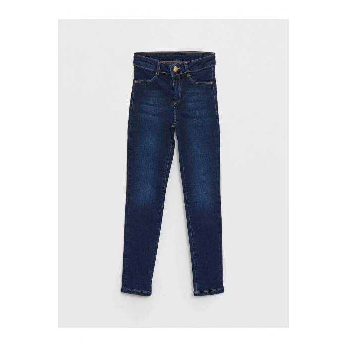 Skinny Fit Kız Çocuk Jean Pantolon