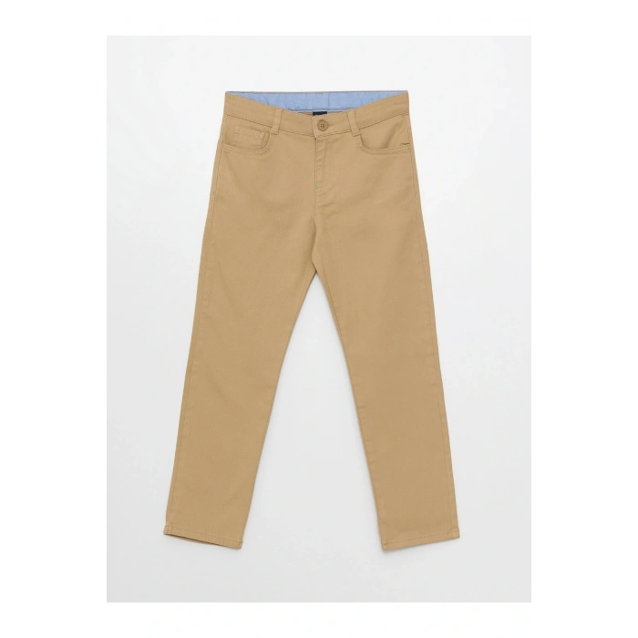 Slim Fit Basic Gabardin Erkek Çocuk Pantolon