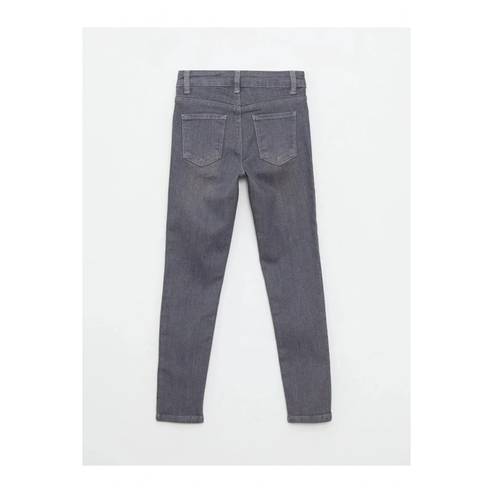 Slim Fit Kız Çocuk Jean Pantolon