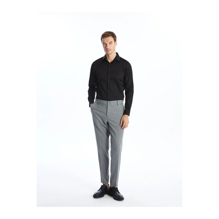 Slim Fit Uzun Kollu Erkek Gömlek