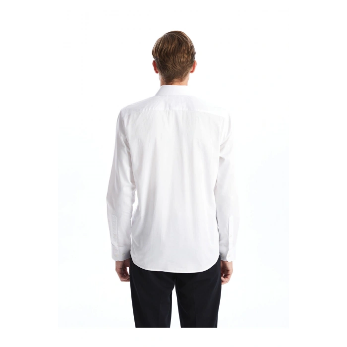 Slim Fit Uzun Kollu Erkek Gömlek