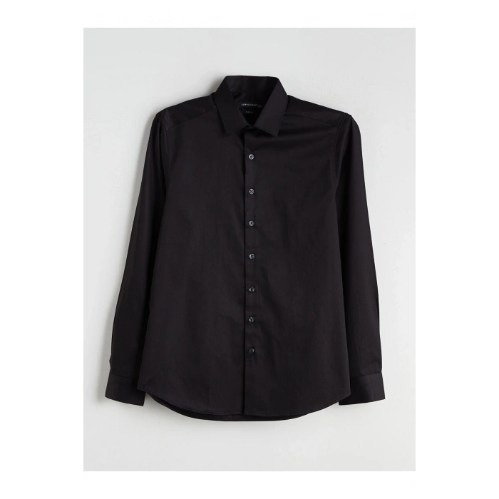 Slim Fit Uzun Kollu Erkek Gömlek