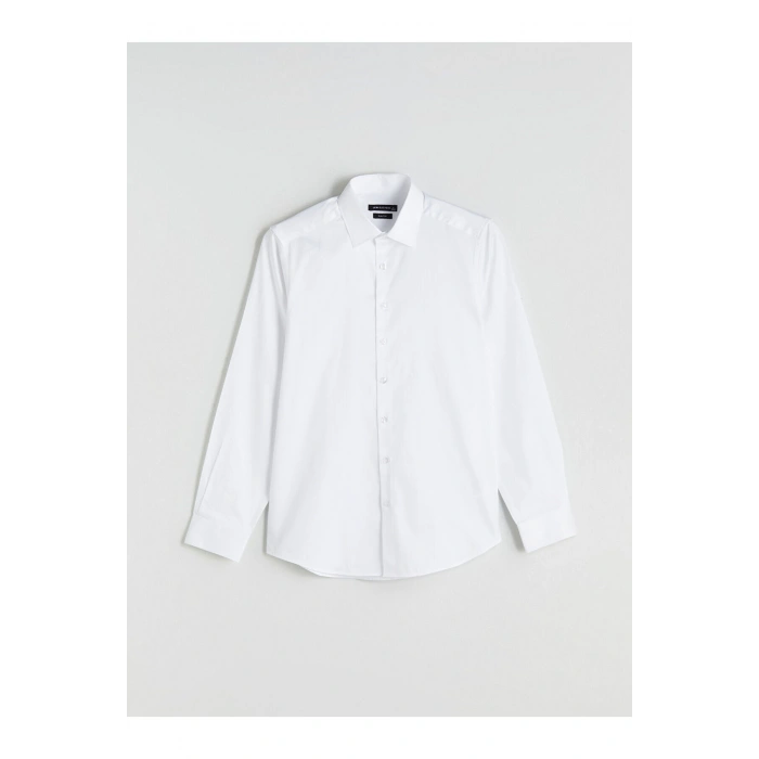 Slim Fit Uzun Kollu Erkek Gömlek