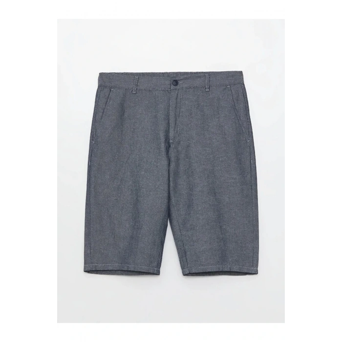 SOUTHBLUE Standart Kalıp Armürlü Erkek Bermuda Şort