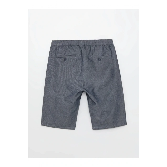 SOUTHBLUE Standart Kalıp Armürlü Erkek Bermuda Şort