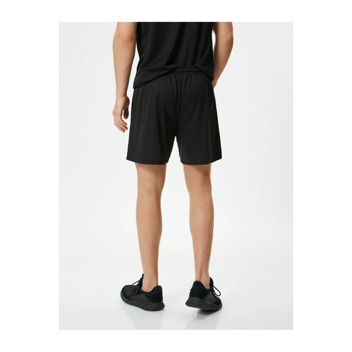 Spor Şort Kısa Beli Bağcıklı Cep Detaylı