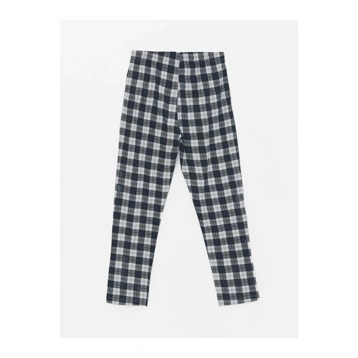 Standart Kalıp Ekose Erkek Pijama Alt