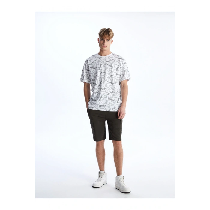 Standart Kalıp Erkek Bermuda Şort