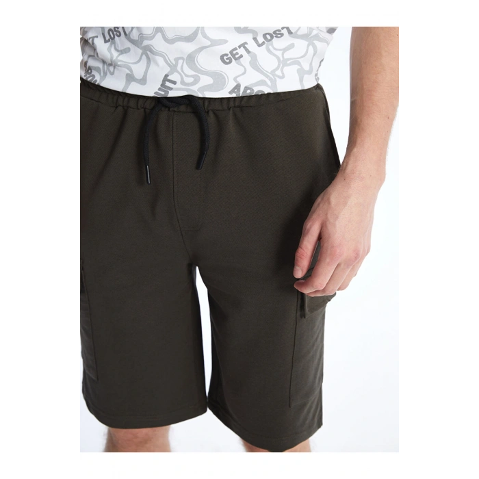 Standart Kalıp Erkek Bermuda Şort