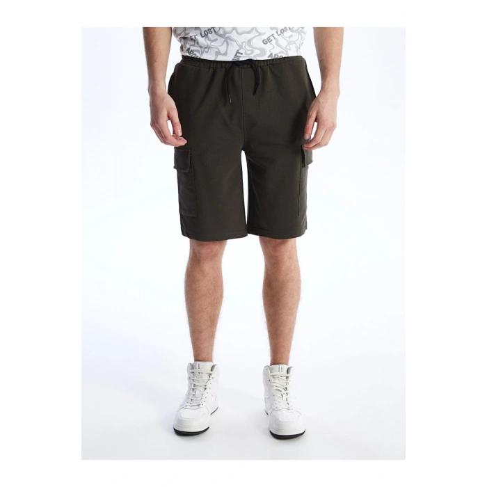 Standart Kalıp Erkek Bermuda Şort