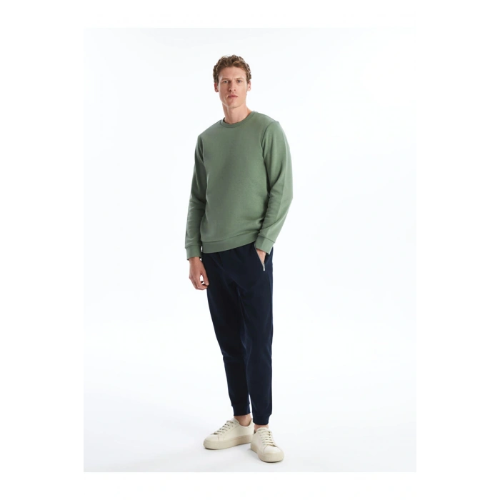 Standart Kalip Erkek Kalin Jogger Esofman Alti - W40847Z8