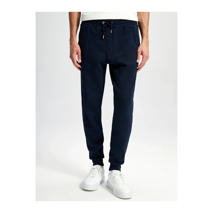 Standart Kalip Erkek Kalin Jogger Esofman Alti - W40847Z8