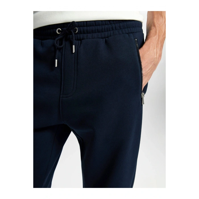 Standart Kalip Erkek Kalin Jogger Esofman Alti - W40847Z8