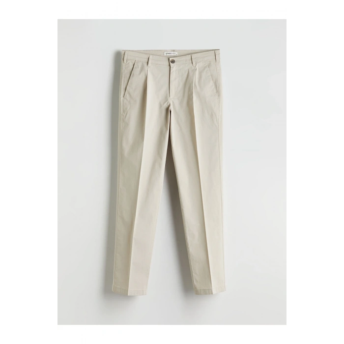 Standart Kalıp Gabardin Erkek Chino Pantolon