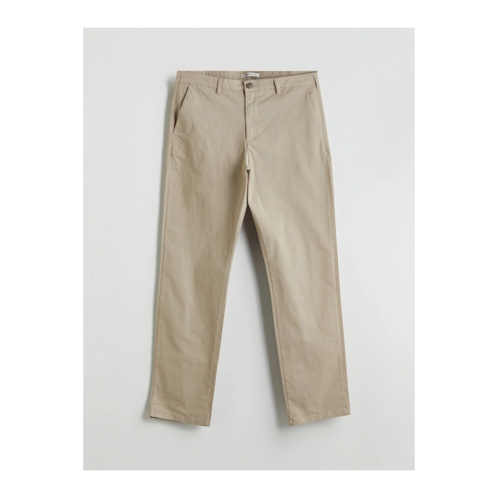 Standart Kalıp Gabardin Erkek Chino Pantolon