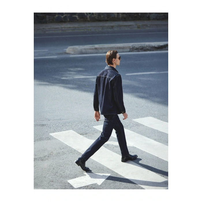 Straight Fit Kot Pantolon - Mark Jean