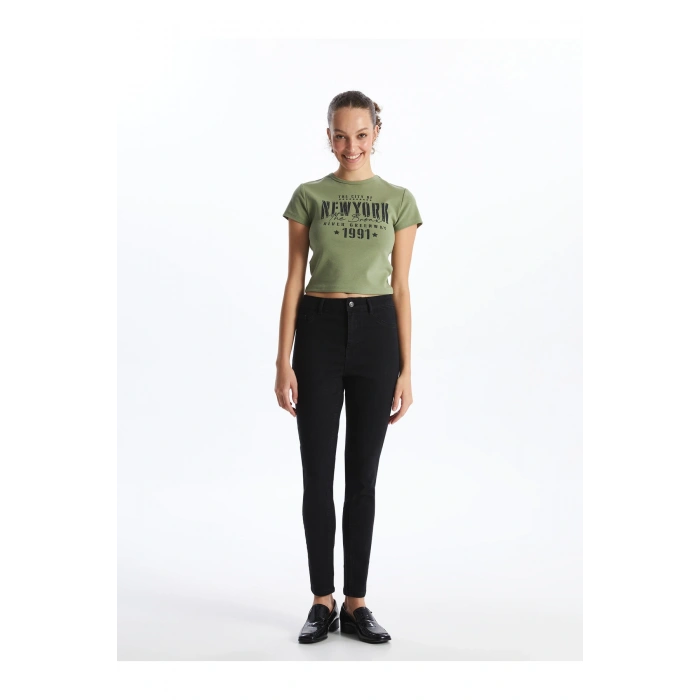 Süper Skinny Kadın Jean Pantolon