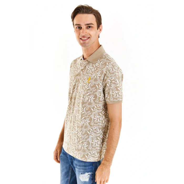 U.S. POLO ERKEK DESENLİ SPOR REGULAR FİT T-SHIRT G081SZ011.000.1826921 GETAFE