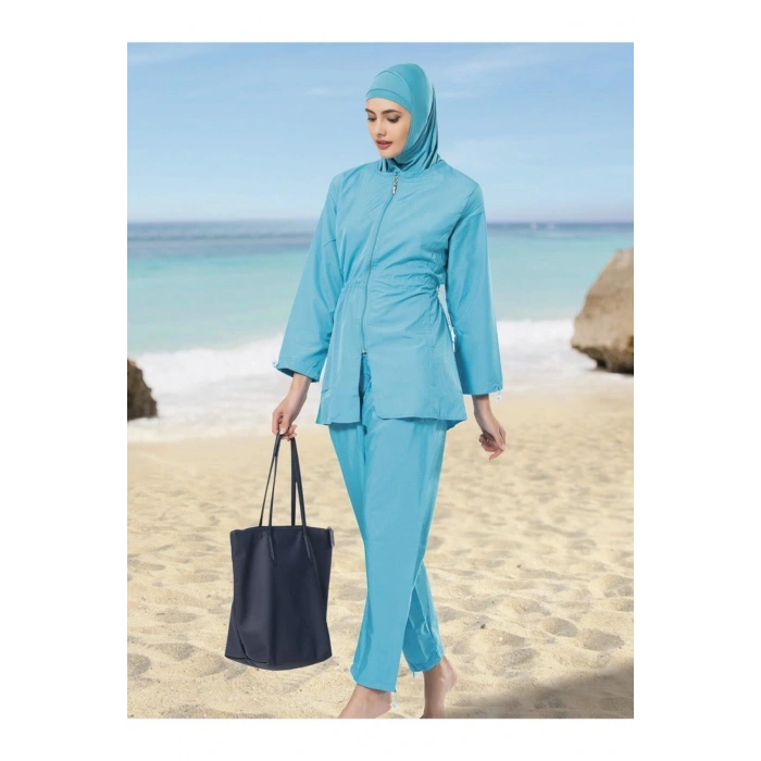 Uzun Kol Tesettür Mayo 51018-h7051