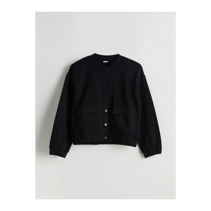 Uzun Kollu Kız Çocuk Kolej Ceket (W5)