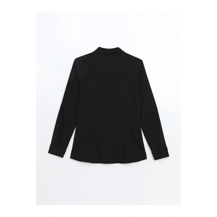 Uzun Kollu Poplin Kadin Gomlek - S5FM49Z8