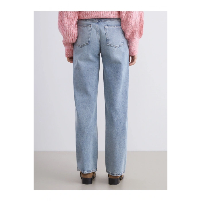 Wideleg Kadın Jean Pantolon