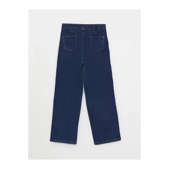 Wideleg Kız Çocuk Jean Pantolon
