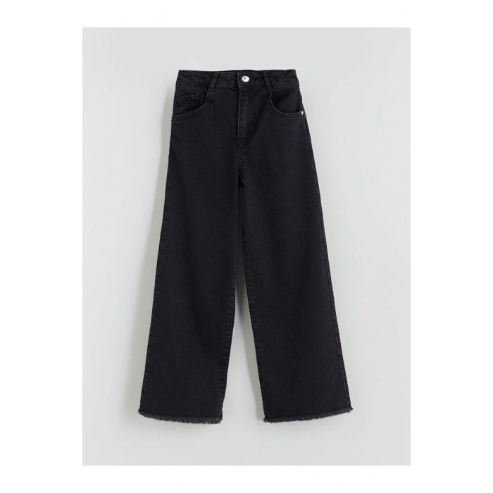 Wideleg Kız Çocuk Jean Pantolon (W5)