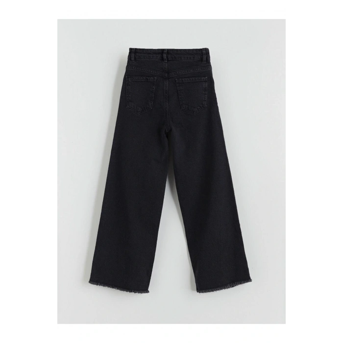 Wideleg Kız Çocuk Jean Pantolon (W5)
