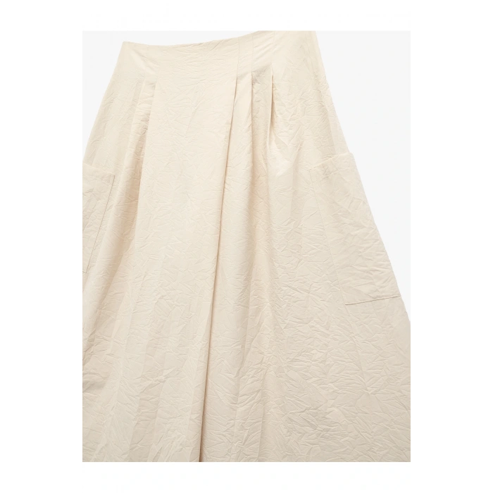 X Sima Tarkan - Rahat Kalıp Cepli Poplin Etek Pantolon