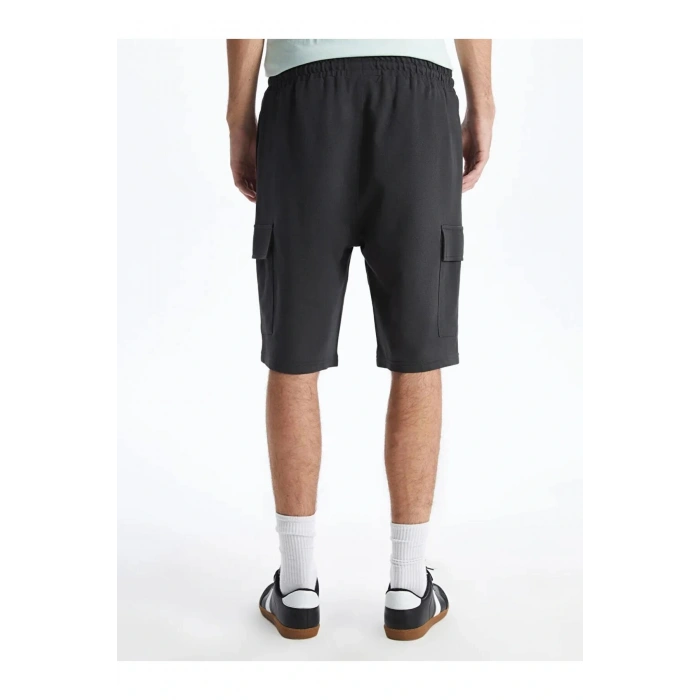 XSIDE Antrasit Slim Fit Erkek Kargo Şort