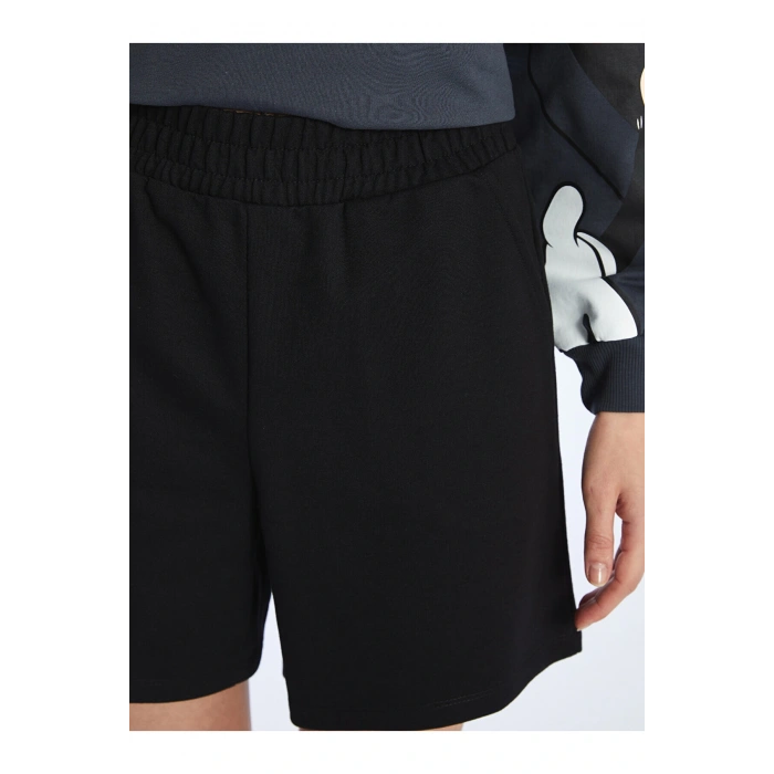 XSIDE Beli Lastikli Standart Fit Kadın Şort (S4)