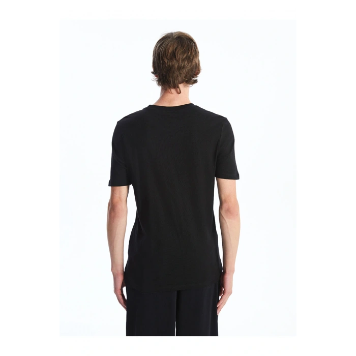 XSIDE Bisiklet Yaka Kısa Kollu Baskılı Penye Erkek Tişört