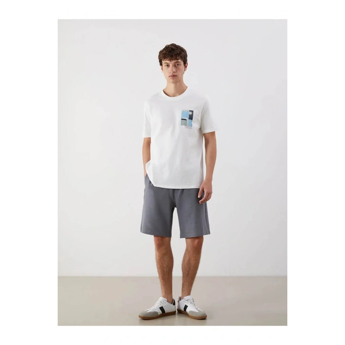XSIDE Gri Standart Kalıp Erkek Şort