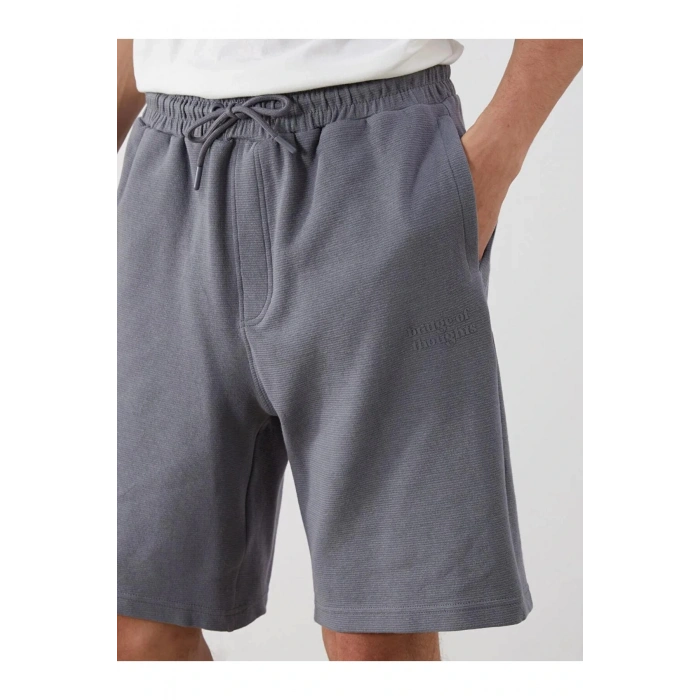 XSIDE Gri Standart Kalıp Erkek Şort