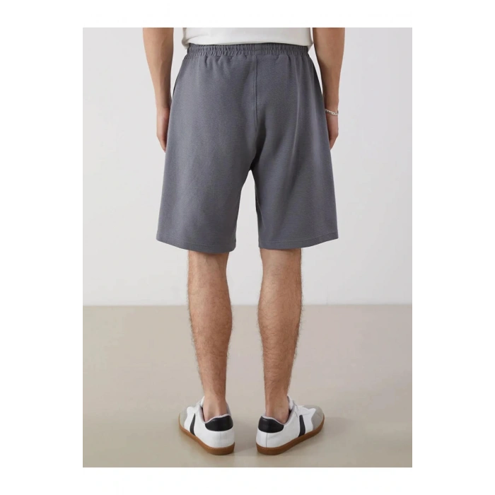 XSIDE Gri Standart Kalıp Erkek Şort