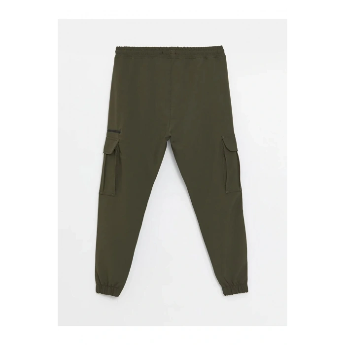 XSIDE Haki Slim Fit Erkek Kargo Pantolon